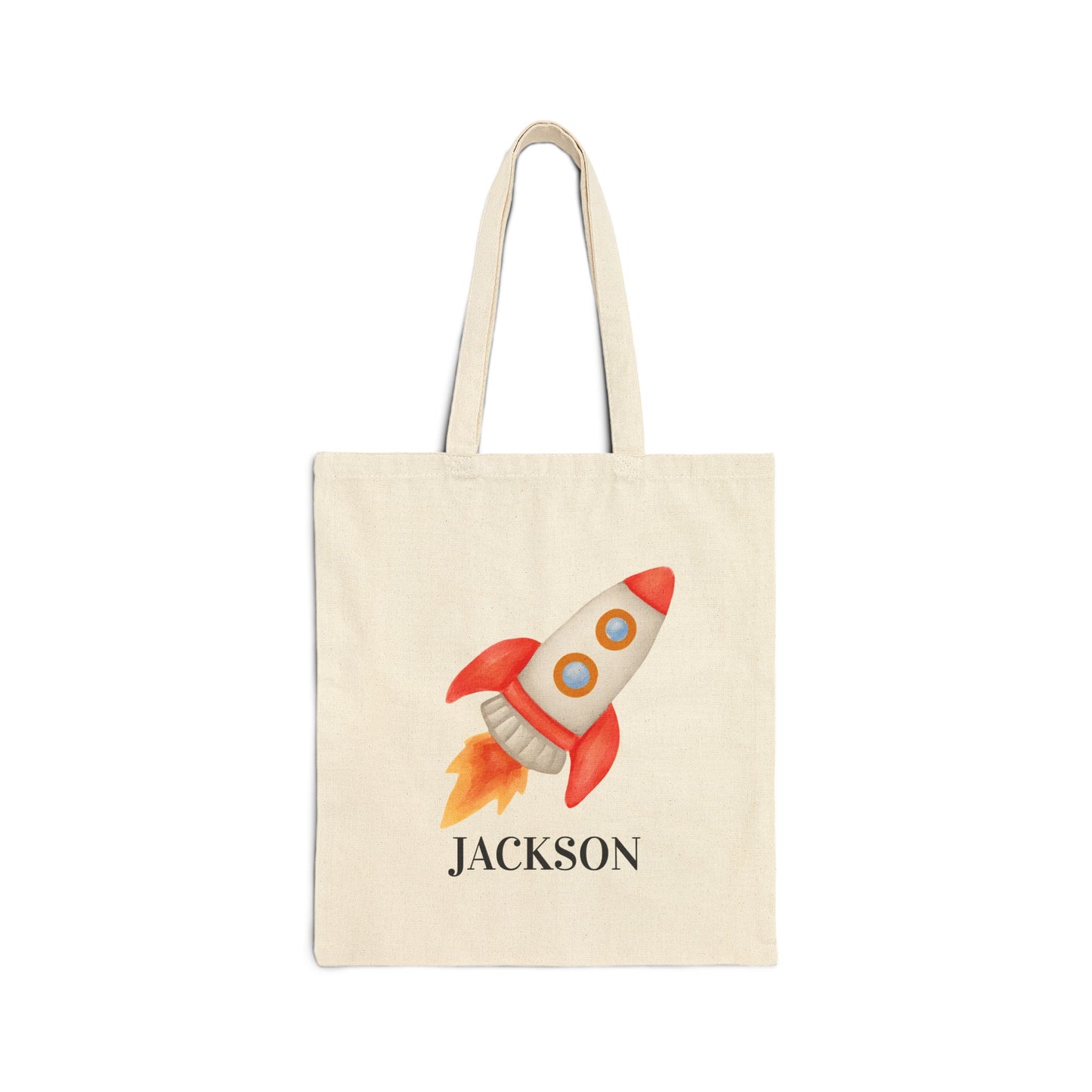 Rocketship Tote Bag