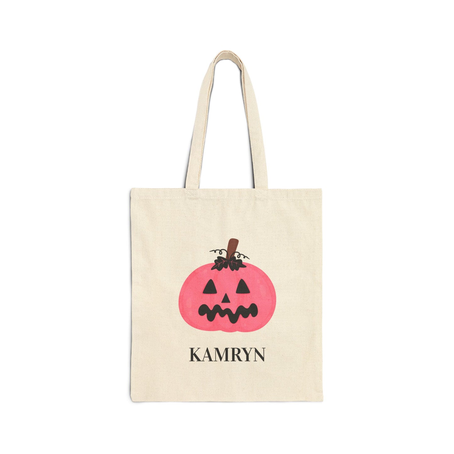 Pink Pumpkin Tote Bag