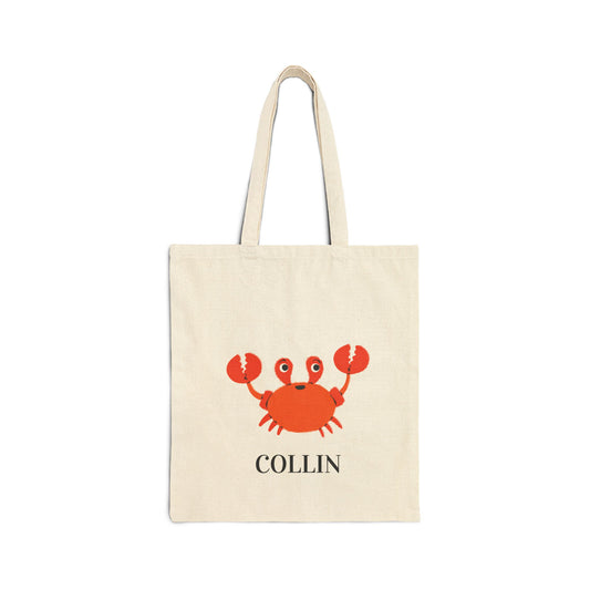 Red Crab Tote Bag