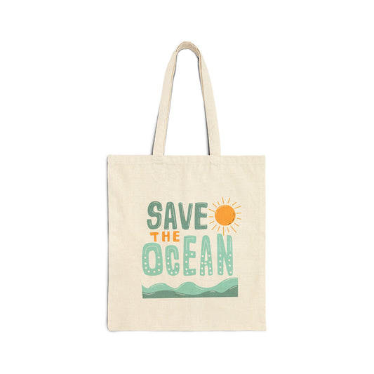 Save the Ocean Tote Bag