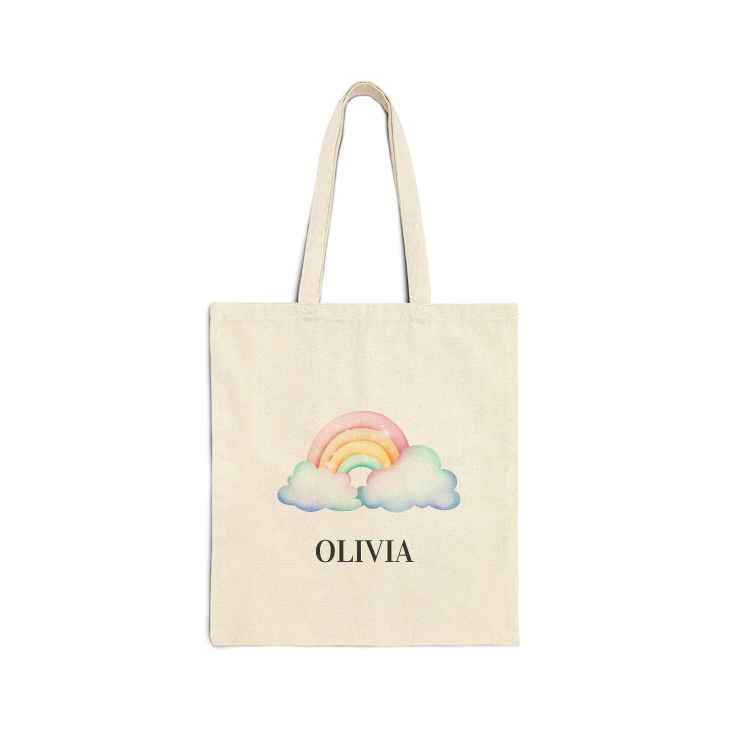 Pastel Rainbow Tote Bag