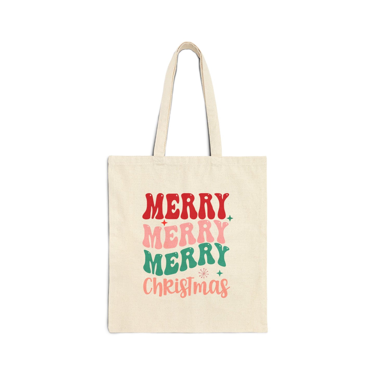 Retro Merry Christmas Tote Bag